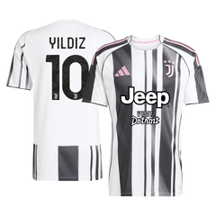 Pánský domácí fotbalový dres Juventus YILDIZ #10 2025/26