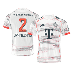 Bayern Munich UPAMECANO #2 Pryč Fotbalový dres 2025/26 - verze pro hráče