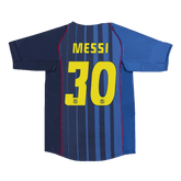 Barcelona MESSI #30 venkovní retro fotbalový dres 2004/05