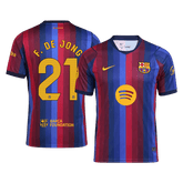 Pánské Barcelona F. DE JONG #21 Domov Fotbalový dres 2026/27