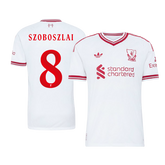 Liverpool SZOBOSZLAI #8 Pryč Fotbalový dres 2026/27 - verze pro hráče - UCL