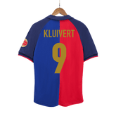 Barcelona KLUIVERT #9 Home Retro Football Shirt 1999/00 - 100th Anniversary