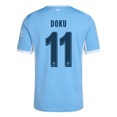 Pánské Manchester City DOKU #11 Domov Fotbalový dres 2026/27 - UCL