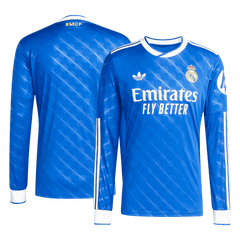 Real Madrid third away long-sleeved men's football jersey 2025/26