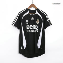 Real Madrid SERGIO RAMOS #4 away retro football jersey 2006/07