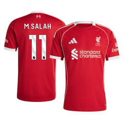 Liverpool M.SALAH #11 Home Men's Football Jersey 2025/26