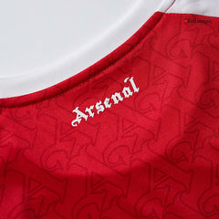 Arsenal Home Long Sleeve Football Jersey 2025/26 Red