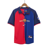 Barcelona domácí Retro fotbalový dres 1999/00