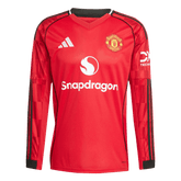 Manchester United Home Long Sleeve Men's Football Jersey 2025/26