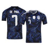 Pánské Argentina DE PAUL #7 Pryč Fotbalový dres Mistrovství světa 2026