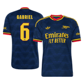Pánské Arsenal GABRIEL #6 Pryč Fotbalový dres 2026/27 - UCL