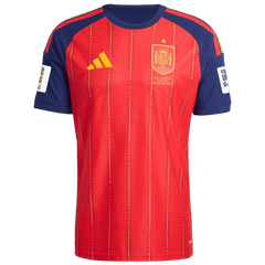Spain Domov Fotbalový dres Mistrovství světa 2026 - verze pro hráče