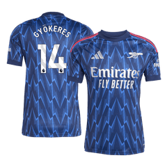 Arsenal GYÖKERES #14 venkovní fotbalový dres 2025/26