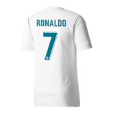 Real Madrid RONALDO #7 domácí Retro fotbalový dres 2017/18