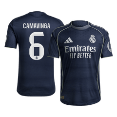 Real Madrid CAMAVINGA #6 Pryč Fotbalový dres 2025/26 - verze pro hráče