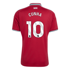 Pánské Manchester United CUNHA #10 Domov Fotbalový dres 2026/27