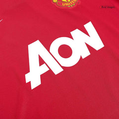 Manchester United Domov Retro fotbalový dres 2011/12