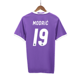 Real Madrid MODRIĆ #19 venkovní retro fotbalový dres 2016/17