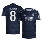 Real Madrid VALVERDE #8 Men's Away Football Jersey 2025/26
