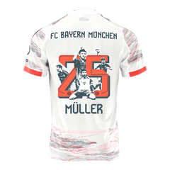 Pánský dres Bayern Mnichov MÜLLER Special #25 venkovní fotbalový dres 2025/26