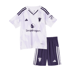Manchester United Kids Away Jersey Set (Shirt + Shorts) 2025/26