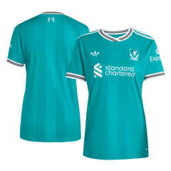 Dámské Liverpool Třetí pryč Fotbalový dres 2025/26