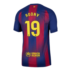 Barcelona ROONY #19 Domov Fotbalový dres 2025/26 - verze pro hráče