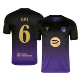 Pánské Barcelona GAVI #6 Pryč Fotbalový dres 2026/27 - UCL