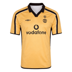 Manchester United Pryč Retro fotbalový dres 2001/02