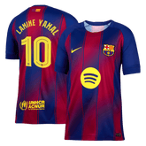 Pánský domácí fotbalový dres Barcelona LAMINE YAMAL #10 2025/26 – UCL