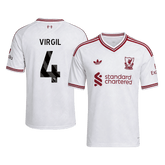 Pánské Liverpool VIRGIL #4 Pryč Fotbalový dres 2026/27