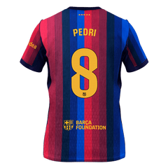 Pánské Barcelona PEDRI #8 Domov Fotbalový dres 2026/27