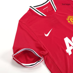 Manchester United Domov Retro fotbalový dres 2011/12