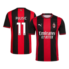 AC Milan PULISIC #11 Domov Fotbalový dres 2026/27 - verze pro hráče