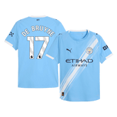 Manchester City DE BRUYNE #7 Home Football Shirt 2025/26 – Player Version