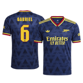 Arsenal GABRIEL #6 Pryč Fotbalový dres 2026/27 - verze pro hráče - UCL