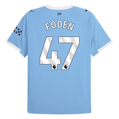 Manchester City FODEN #47 Home Men's Football Jersey 2025/26