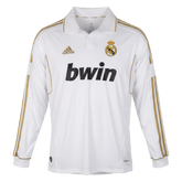 Real Madrid Domov Retro Long Sleeve fotbalový dres 2011/12