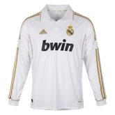 Real Madrid Domov Retro Long Sleeve fotbalový dres 2011/12