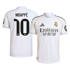 Real Madrid MBAPPE #10 Home Football Shirt 2025/26 - Player Version