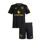 Děti Manchester United Třetí pryč Fotbalový dres 2025/26