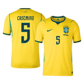 Pánské Brazil CASEMIRO #5 Domov Fotbalový dres Mistrovství světa 2026
