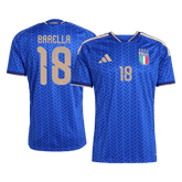 Pánské Italy BARELLA #18 Domov Fotbalový dres Mistrovství světa 2026