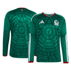 Pánské Mexico Domov Fotbalový dres s dlouhým rukávem 2026