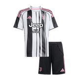 Juventus Kids Home Jersey Kit (Shirt + Shorts) 2025/26