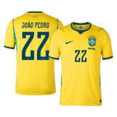 Pánské Brazil JOÃO PEDRO #22 Domov Fotbalový dres Mistrovství světa 2026