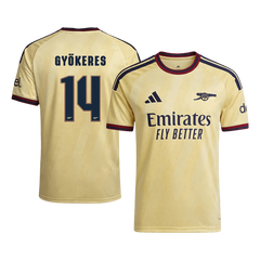 Pánské Arsenal GYÖKERES #14 Třetí pryč Fotbalový dres 2026/27 - UCL