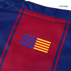 Barcelona Home Jersey Kids Kit (jersey + shorts) 2025/26