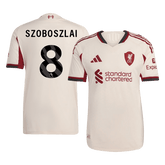 Liverpool SZOBOSZLAI #8 Pryč Fotbalový dres 2025/26 - verze pro hráče