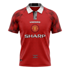 Manchester United Domov Retro fotbalový dres 1996/97